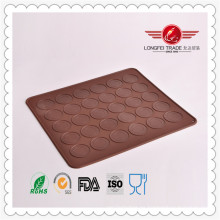 Agradable Shaple Silicone Macaron para hornear Mat